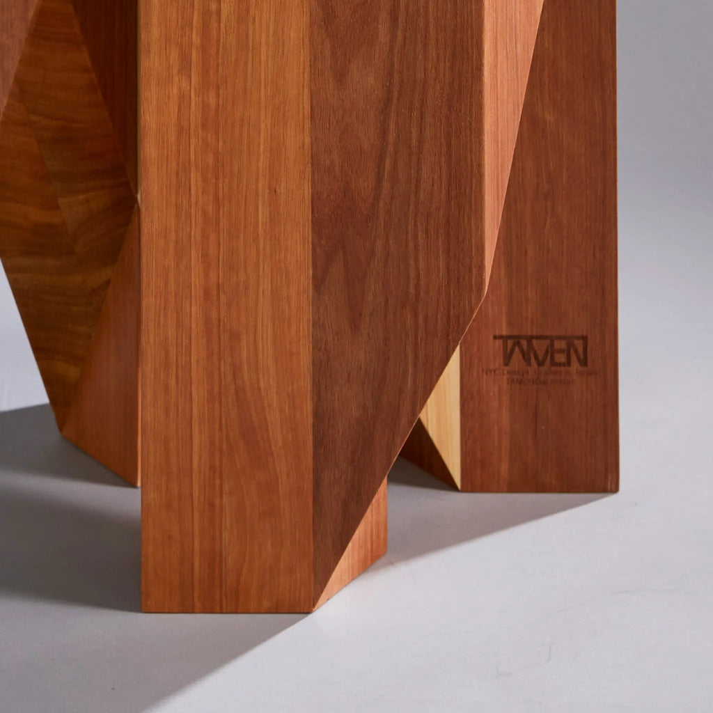 The Yosegi Stool Pair | Japanese Parquetry Wood